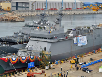ВМС Південної Кореї отримали корабель Hansando  