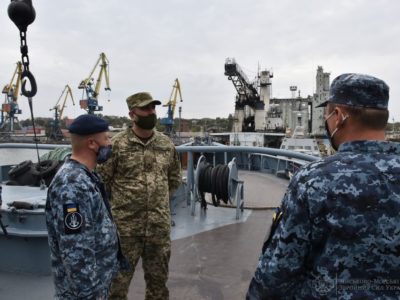 Командувач ВМС відвідав підрозділи національного флоту на Азовському напрямку  