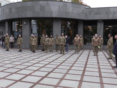 В Міноборони відбувся щоденний ранковий церемоніал вшанування захисників України  