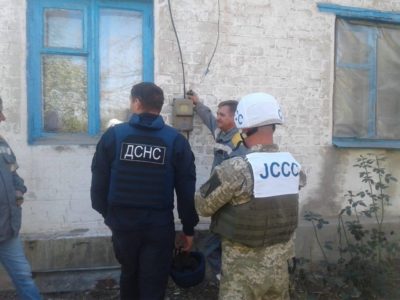 Тривають роботи з відновлення критичної інфраструктури Донеччини  