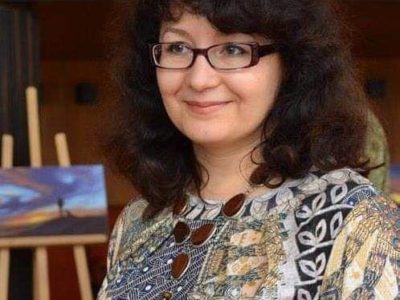 Литовська художниця малює картини про війну, військових та долі українців  