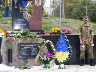 На Миколаївщині відкрили меморіальний комплекс загиблим військовим в АТО/ООС  