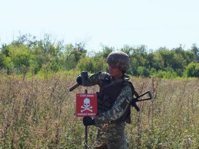 Сили оборони за тиждень знешкодили понад 5,5 тисяч вибухонебезпечних предметів  