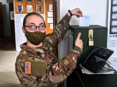 My voice is my choice: як голосують американські військові в закордонному відрядженні!  
