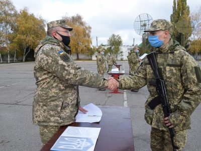 На Полтавщині близько 160 строковиків-зв’язківців склали Військову присягу на вірність Українському народові  