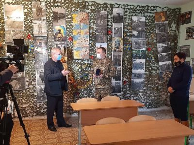 Заходи військово-патріотичного виховання – один iз пріоритетів діяльності CIMIC ОК «Захід» – Герой України генерал-майор Сергій Шаптала  