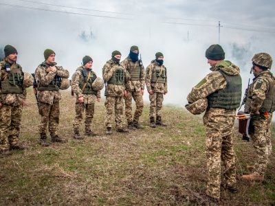 Аерозольне маскування для ведення бойових у районі ООС  