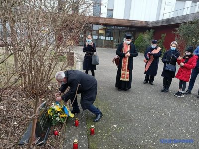 У французькому Ельзасі вшанували пам’ять жертв Голодоморів в Україні