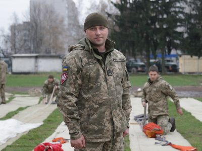 Розвідник Ігор Чепурняк відмовився від госпіталізації, щоб піти в рейд у складі 95-ї бригади  