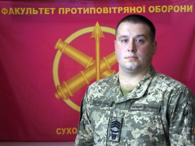 Начальник найкращої обслуги ЗРК «ОСА» – четвертокурсник Харківського університету  