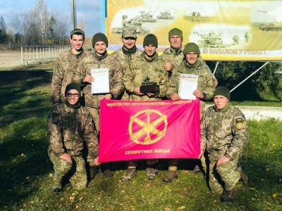 Харківські курсанти перемогли в конкурсі на найкращий взвод протиповітряної оборони ближньої дії  