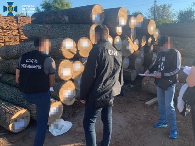 На Вінниччині посадовців військового лісництва викрили на незаконному збуті державної деревини