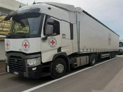 На тимчасово окупований Донбас відправлено понад 100 тонн гумдопомоги
