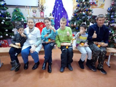 Курсанти влаштували дітям неповторну атмосферу свята  