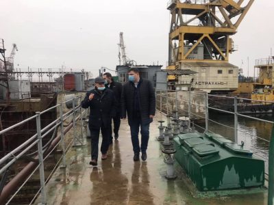 Генеральний директор «Укроборонпрому» Юрій Гусєв відвідав Херсонський державний завод «Палада»  