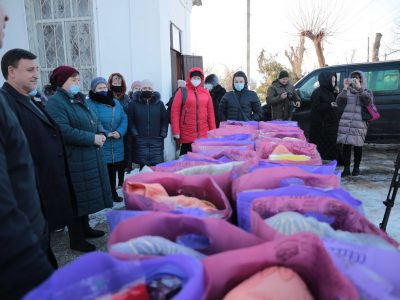 На Луганщину прибув гуманітарний вантаж від Латвії для погорільців  