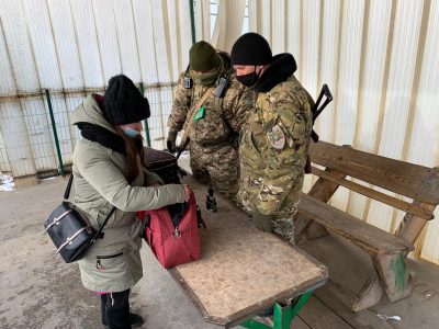 Робота КПВВ у районі проведення операції Об’єднаних сил за тиждень  