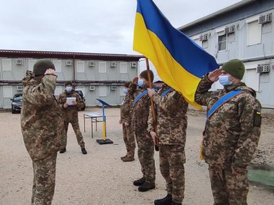 Чергова ротація національного контингенту приступила по виконання завдань у Косово