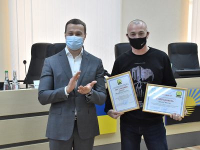 На Донеччині привітали переможця «Ігор Нескорених 2:0» ветерана АТО Віктора Дикого