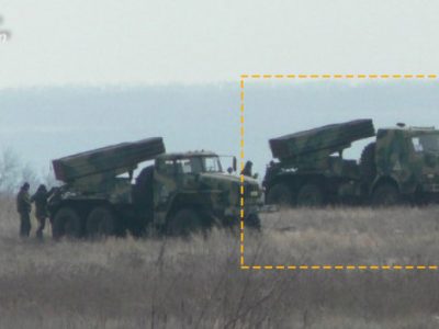 Міжнародні спостерігачі зафіксували на Донбасі російські «Гради»
