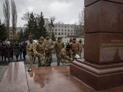 У Житомирському військовому інституті вшанували пам’ять загиблого побратима  
