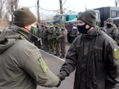 На Донеччині відзнаки від Командувача ООС отримали гвардійці  
