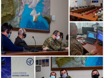 У Національному університеті оборони України триває дистанційний навчальний онлайн-курс міжнародної програми “Протидія тероризму”  