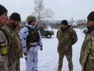Головнокомандувач ЗСУ генерал-полковник Руслан Хомчак здійснив робочу поїздку до району проведення операції Об’єднаних сил  