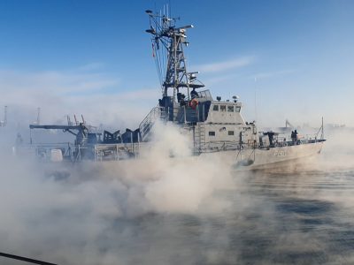 В акваторії Чорного моря перевірено бойові можливості патрульного катера «Слов’янськ»  