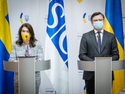 Дмитро Кулеба та Анн Лінде обговорили безпекову ситуацію на Донбасі та в Криму, зусилля з мирного врегулювання російсько-українського збройного конфлікту  