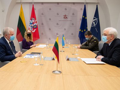 Посол України в Литві обговорив із Міністром оборони Литви питання співпраці у військовій сфері  