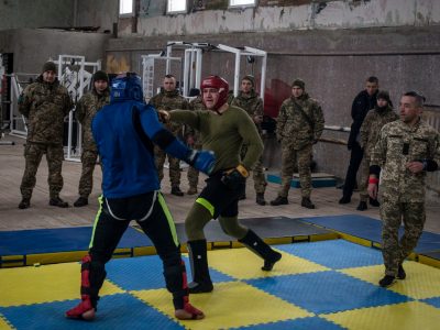 У холодноярській бригаді відбулися змагання з рукопашного бою  