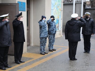 В Одесі командувач національного флоту представив тимчасового виконувача обов’язків начальника Інституту ВМС  