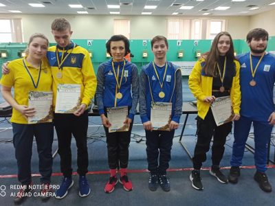 На відкритому чемпіонаті України армійські стрільці вибороли «золото» у змішаній парі  