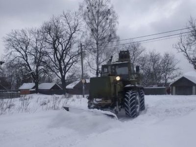 Військові звільнили село від снігової блокади
