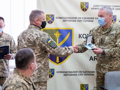 У Командуванні об’єднаних сил ЗСУ нагородили воїнів-«афганців»