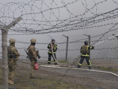 На Донеччині провели тренування з відбиття нападів на польові артилерійські склади