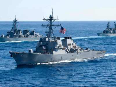 Група кораблів НАТО увійшла в Чорне море для проведення навчань з ВМС України
