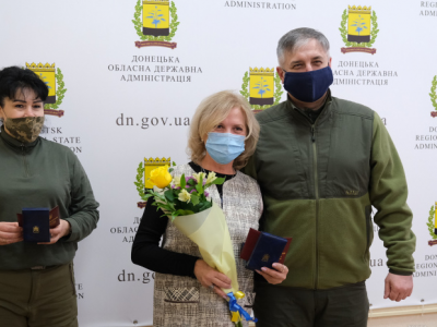Заступник Міністра оборони нагородив представників Донеччини та Луганщини відзнакою «За сприяння Збройним Силам України»