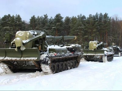 Мороз і сніг великому калібру не завада  