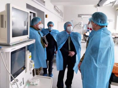 Представники Посольства Швейцарської Конфедерації в Україні ознайомилися з лікувальними можливостями військового госпіталю в Харкові