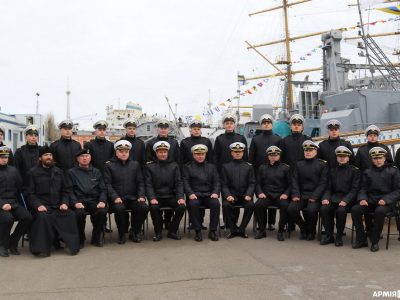 В Одесі відбувся випуск старшин національного флоту  