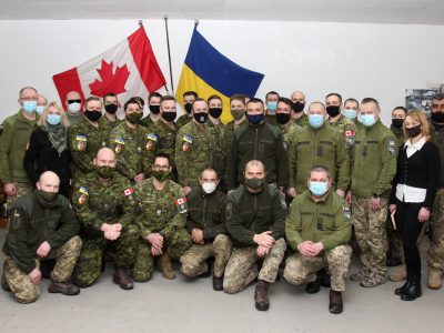 Канадські військові інструктори-сапери 10-ї ротації завершили свою місію в Україні