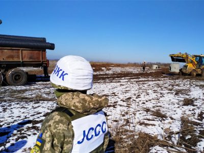 У районі ООС тривають роботи з відновлення інфраструктури регіону