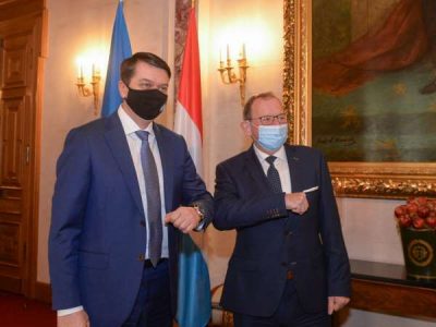 Ми вдячні Люксембургу за сталу позицію щодо оцінки збройної агресії проти України — Дмитро Разумков  