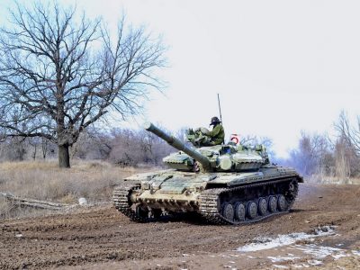 Курсанти-танкісти відточували майстерність у водінні бойових машин  