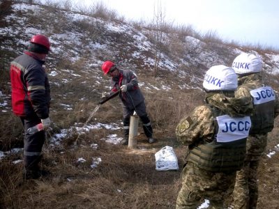 У районі ООС тривають роботи з відновлення інфраструктури Донбасу  