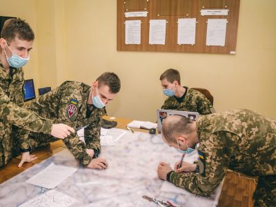 На базі Національного університету оборони України триває курсова підготовка управління однієї з бригад Десантно-штурмових військ ЗС України