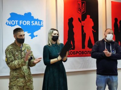 У Харкові відкрито виставку військових та патріотичних плакатів Нікіти Тітова  