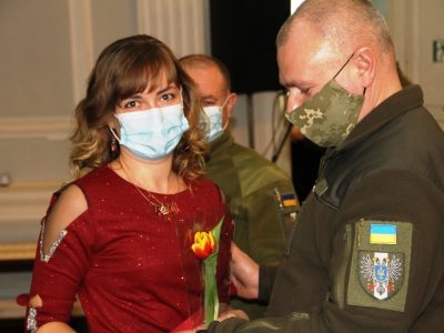 На Чернігівщині привітали жінок – членів родин загиблих воїнів  